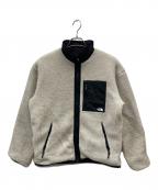 THE NORTH FACEザ ノース フェイス）の古着「リバーシブルエクストリームパイルジャケット」｜ベージュ×ブラック