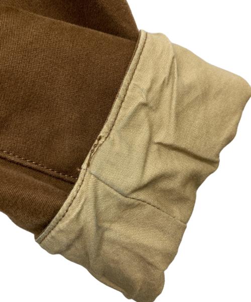 F.O.B FACTORY（エフオービー ファクトリー）F.O.B FACTORY (エフオービー ファクトリー) MOLESKIN RIDING JACKET ブラウン サイズ:Mの古着・服飾アイテム