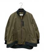 THE RERACSザ リラクス）の古着「MA-1ジャケット」｜オリーブ