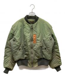 BUZZ RICKSON'S（バズリクソンズ）の古着「初期品番 90’S MA-1ジャケット」｜オリーブ