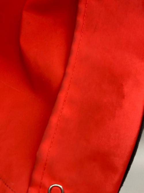 A.P.C.（アーペーセー）A.P.C. (アーペーセー) 90s ラバーコーチジャケット レッド サイズ:1の古着・服飾アイテム