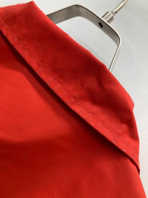 A.P.C.（アーペーセー）A.P.C. (アーペーセー) 90s ラバーコーチジャケット レッド サイズ:1の古着・服飾アイテム