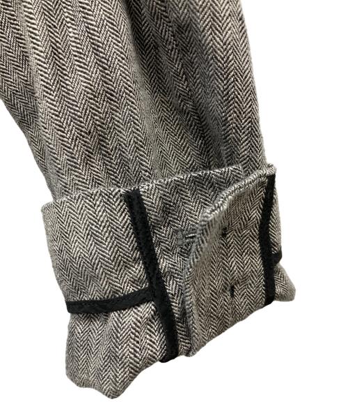 Spick and Span（スピック＆スパン）Spick and Span (スピック＆スパン) リネンエアリージャケット グレー サイズ:34の古着・服飾アイテム