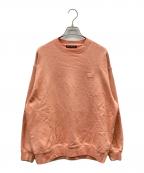 Acne studiosアクネ ストゥディオズ）の古着「FACE SWEAT」｜ピンク