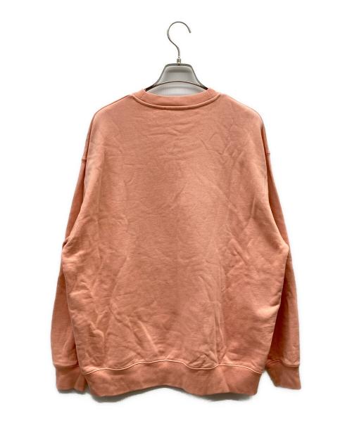 Acne studios（アクネ ストゥディオズ）Acne studios (アクネ ストゥディオズ) FACE SWEAT ピンク サイズ:Sの古着・服飾アイテム