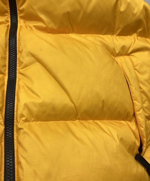 THE NORTH FACE（ザ ノース フェイス）THE NORTH FACE (ザ ノース フェイス) RETRO NUPTSE VEST ブラック×イエロー サイズ:Lの古着・服飾アイテム