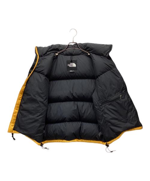 THE NORTH FACE（ザ ノース フェイス）THE NORTH FACE (ザ ノース フェイス) RETRO NUPTSE VEST ブラック×イエロー サイズ:Lの古着・服飾アイテム