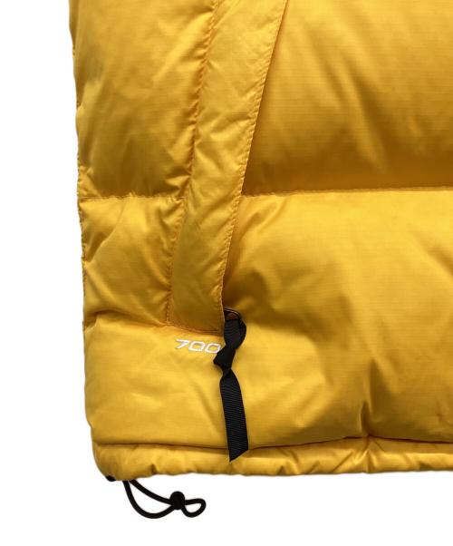 THE NORTH FACE（ザ ノース フェイス）THE NORTH FACE (ザ ノース フェイス) RETRO NUPTSE VEST ブラック×イエロー サイズ:Lの古着・服飾アイテム