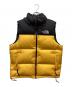 THE NORTH FACE（ザ ノース フェイス）の古着「RETRO NUPTSE VEST」｜ブラック×イエロー