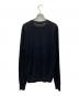 GIVENCHY (ジバンシィ) レザーパッチウールニット ブラック サイズ:M：12000円