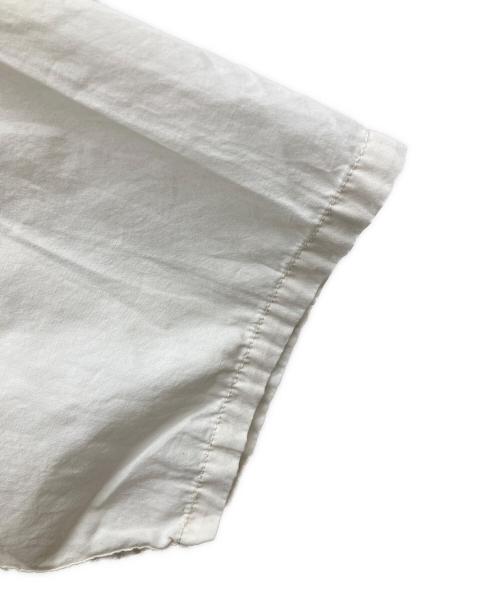 nanamica（ナナミカ）nanamica (ナナミカ) Open Collar Wind H/S Shirt アイボリー サイズ:Mの古着・服飾アイテム