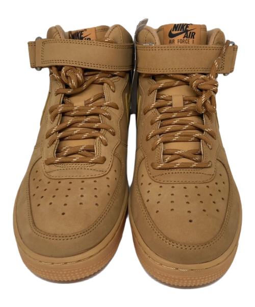 NIKE（ナイキ）NIKE (ナイキ) AIR FORCE 1 MID '07 WB FLAX ブラウン サイズ:25.5の古着・服飾アイテム