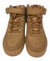 中古・古着 NIKE (ナイキ) AIR FORCE 1 MID '07 WB FLAX ブラウン サイズ:25.5：13000円