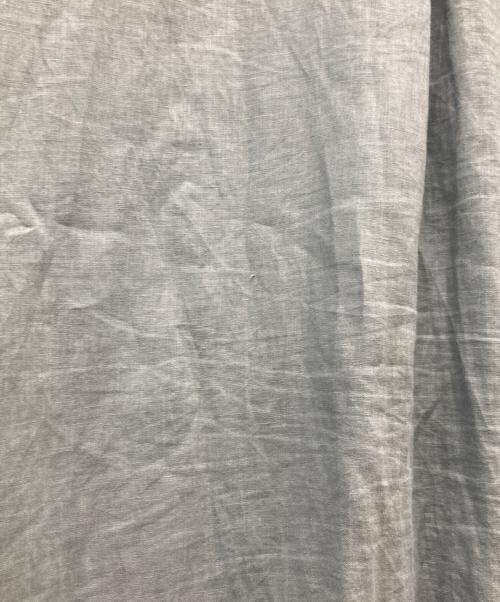 S.ESSENTIALS（エス エッセンシャルズ）S.ESSENTIALS (エス エッセンシャルズ) カラーリネンシャツワンピース グレー サイズ:38の古着・服飾アイテム