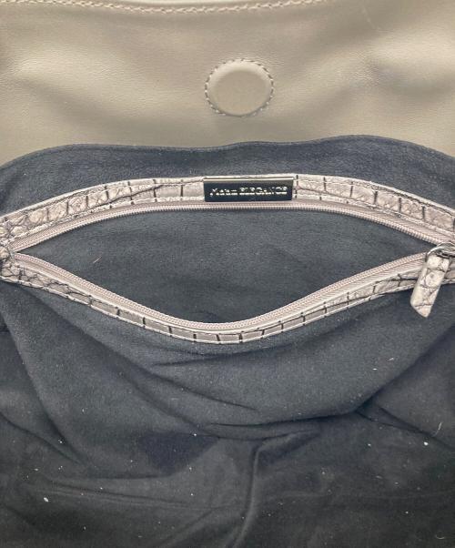 Maam ELEGANCE（マームエレガンス）Maam ELEGANCE (マームエレガンス) クロコダイルレザートートバッグ カーキ サイズ:-の古着・服飾アイテム