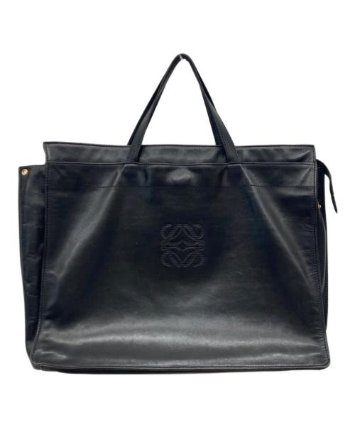 LOEWE（ロエベ）LOEWE (ロエベ) アナグラム レザートートバッグ ブラック サイズ:-の古着・服飾アイテム