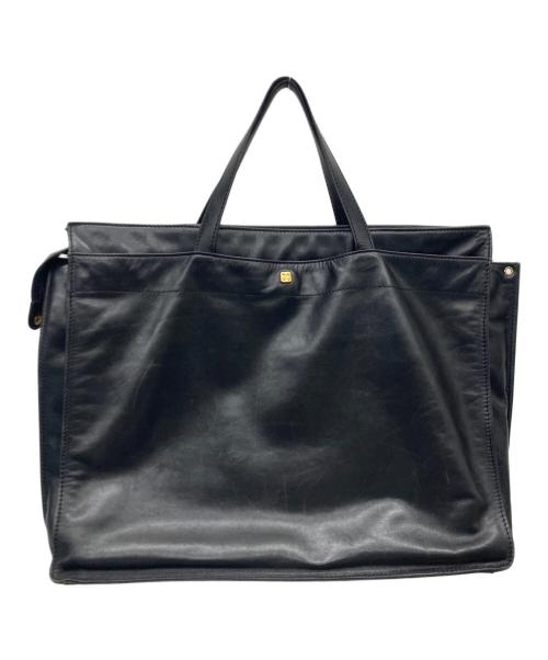 LOEWE（ロエベ）LOEWE (ロエベ) アナグラム レザートートバッグ ブラック サイズ:-の古着・服飾アイテム