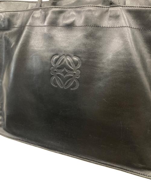LOEWE（ロエベ）LOEWE (ロエベ) アナグラム レザートートバッグ ブラック サイズ:-の古着・服飾アイテム