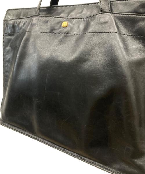 LOEWE（ロエベ）LOEWE (ロエベ) アナグラム レザートートバッグ ブラック サイズ:-の古着・服飾アイテム