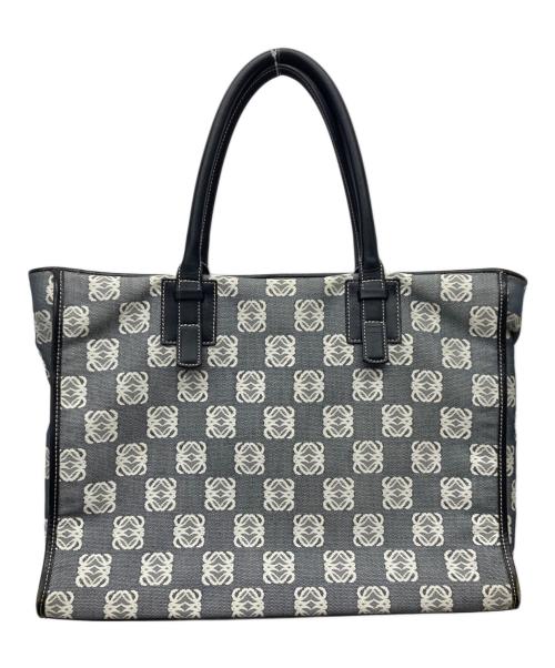 LOEWE（ロエベ）LOEWE (ロエベ) アナグラム ブリーフトート ネイビー サイズ:-の古着・服飾アイテム