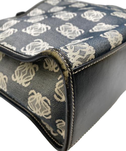 LOEWE（ロエベ）LOEWE (ロエベ) アナグラム ブリーフトート ネイビー サイズ:-の古着・服飾アイテム