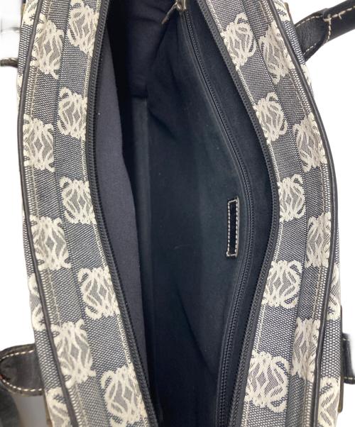 LOEWE（ロエベ）LOEWE (ロエベ) アナグラム ブリーフトート ネイビー サイズ:-の古着・服飾アイテム
