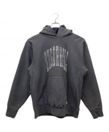 SUGARHILL（シュガーヒル）の古着「College Print Hoodie」｜Aged Black