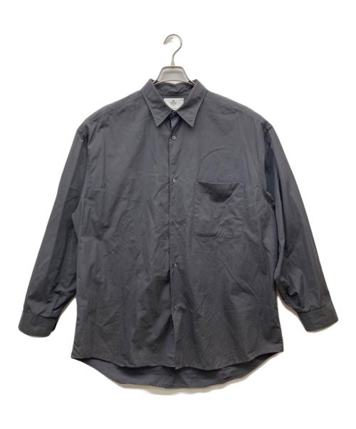 Graphpaper（グラフペーパー）Graphpaper (グラフペーパー) THOMAS MASON for GP Oversized Regular Collar Shirt グレー サイズ:SIZE Freeの古着・服飾アイテム