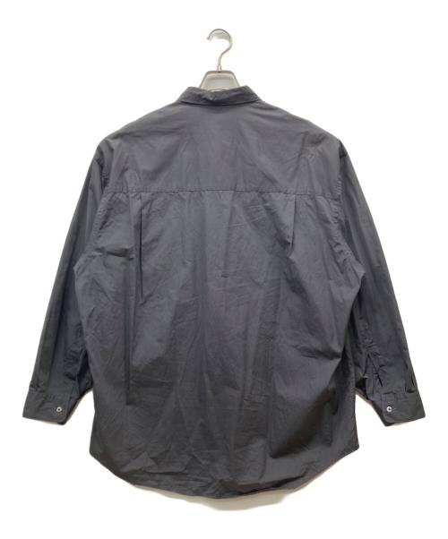 Graphpaper（グラフペーパー）Graphpaper (グラフペーパー) THOMAS MASON for GP Oversized Regular Collar Shirt グレー サイズ:SIZE Freeの古着・服飾アイテム