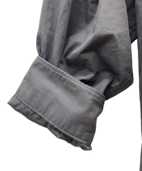 Graphpaper（グラフペーパー）Graphpaper (グラフペーパー) THOMAS MASON for GP Oversized Regular Collar Shirt グレー サイズ:SIZE Freeの古着・服飾アイテム