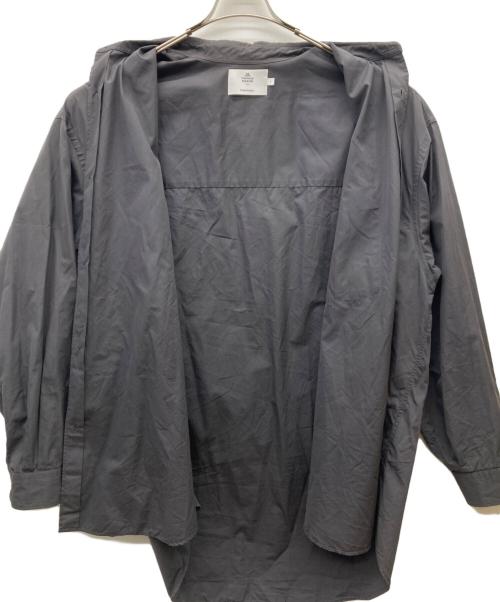 Graphpaper（グラフペーパー）Graphpaper (グラフペーパー) THOMAS MASON for GP Oversized Regular Collar Shirt グレー サイズ:SIZE Freeの古着・服飾アイテム