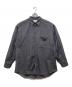 Graphpaper（グラフペーパー）の古着「THOMAS MASON for GP Oversized Regular Collar Shirt」｜グレー