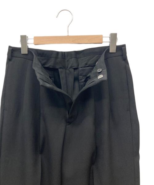 HEUGN（ユーゲン）HEUGN (ユーゲン) GEORGE TROUSER 010 ブラック サイズ:SIZE 3の古着・服飾アイテム
