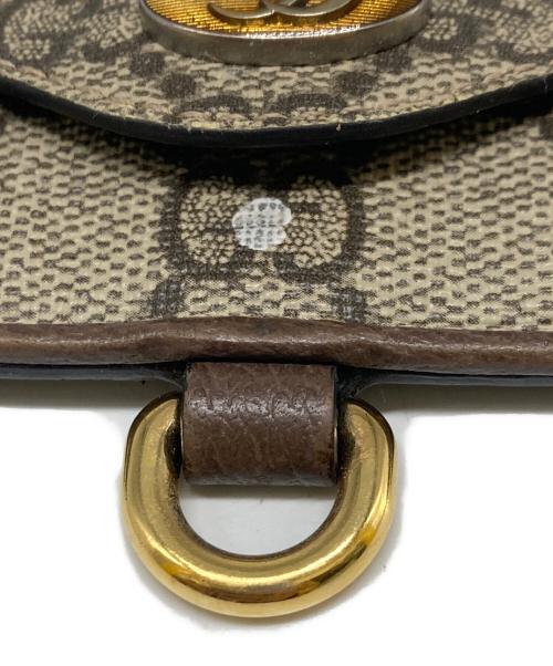 GUCCI（グッチ）GUCCI (グッチ) GGスプリームパスケース ベージュの古着・服飾アイテム
