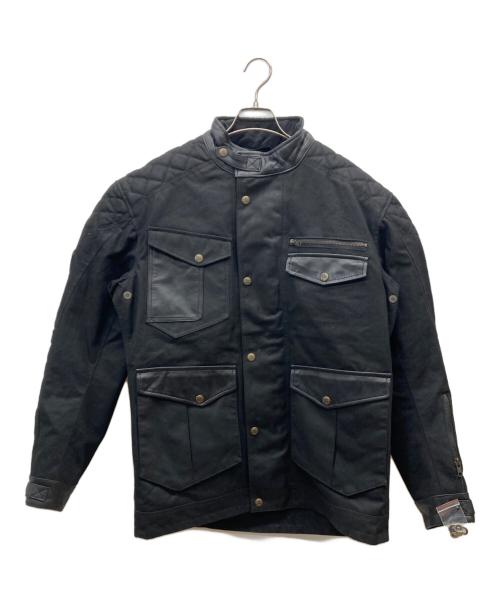 age of glory（エイジオブグローリー）age of glory (エイジオブグローリー) Mission Waxed Cotton Jacket ブラック サイズ:Mの古着・服飾アイテム