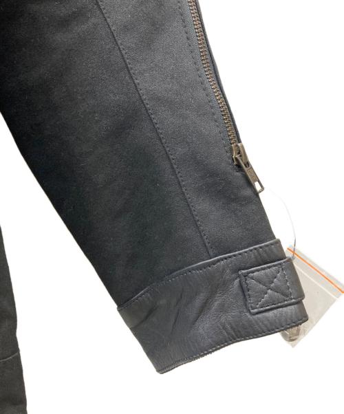 age of glory（エイジオブグローリー）age of glory (エイジオブグローリー) Mission Waxed Cotton Jacket ブラック サイズ:Mの古着・服飾アイテム