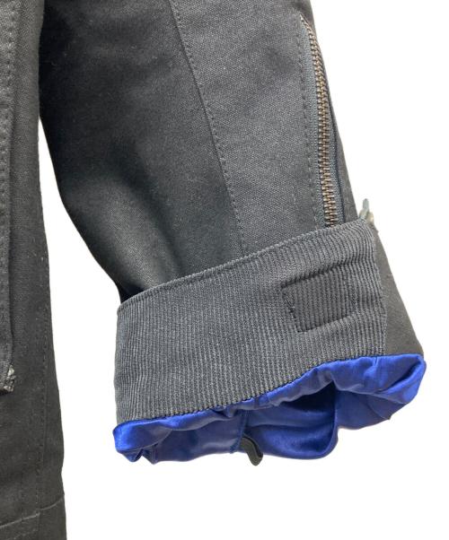 age of glory（エイジオブグローリー）age of glory (エイジオブグローリー) Mission Waxed Cotton Jacket ブラック サイズ:Mの古着・服飾アイテム