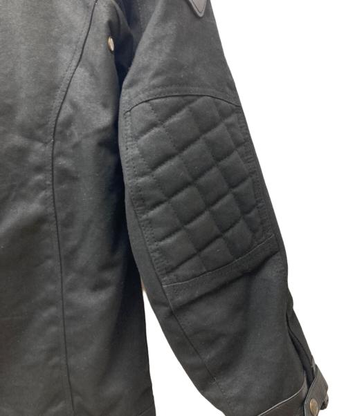 age of glory（エイジオブグローリー）age of glory (エイジオブグローリー) Mission Waxed Cotton Jacket ブラック サイズ:Mの古着・服飾アイテム