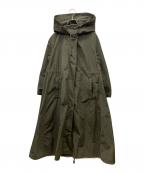 'S Max Maraエスマックスマーラ）の古着「Aライン タフタ モッズコート」｜オリーブ
