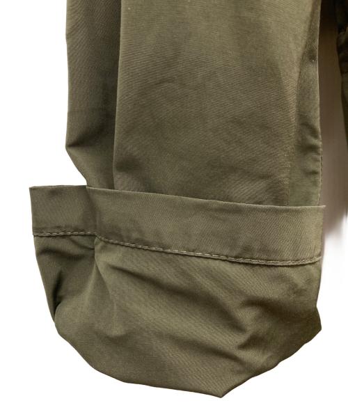 'S Max Mara（エスマックスマーラ）'S Max Mara (エスマックスマーラ) Aライン タフタ モッズコート オリーブ サイズ:38の古着・服飾アイテム