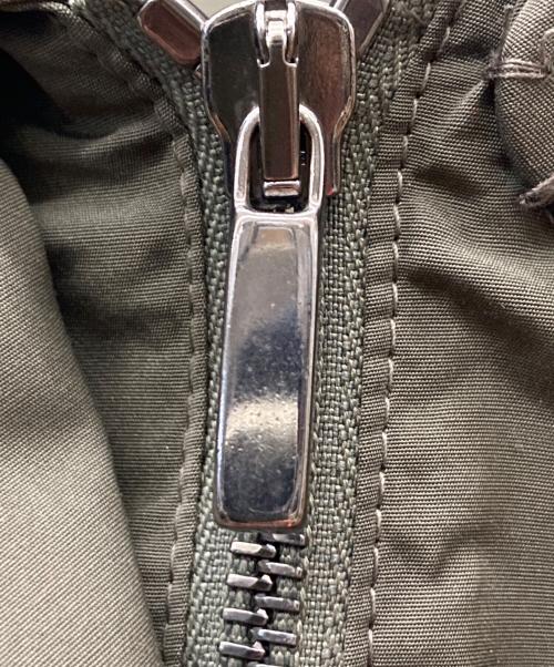 'S Max Mara（エスマックスマーラ）'S Max Mara (エスマックスマーラ) Aライン タフタ モッズコート オリーブ サイズ:38の古着・服飾アイテム