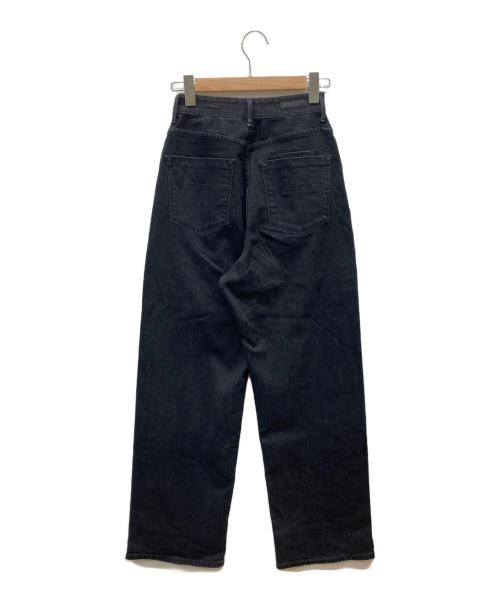 YANUK（ヤヌーク）YANUK (ヤヌーク) Loose Straight JOAN ブラック サイズ:23の古着・服飾アイテム