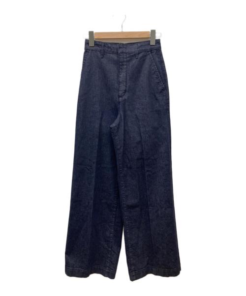 YANUK（ヤヌーク）YANUK (ヤヌーク) KAORI HIGUCHI Wide Trousers インディゴ サイズ:Sの古着・服飾アイテム