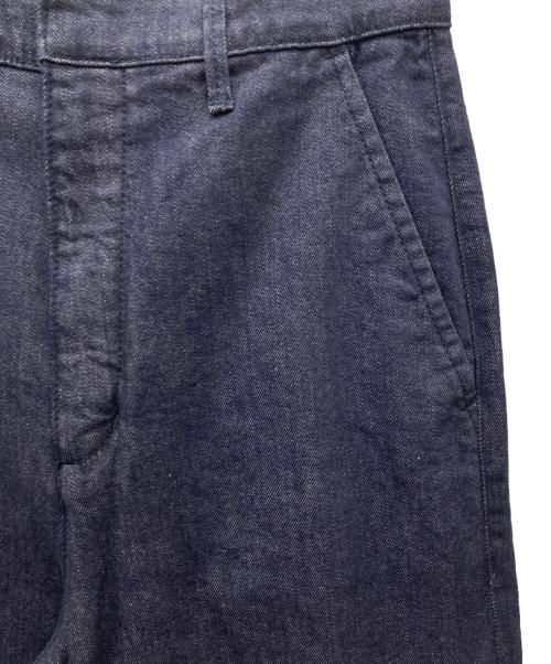 YANUK（ヤヌーク）YANUK (ヤヌーク) KAORI HIGUCHI Wide Trousers インディゴ サイズ:Sの古着・服飾アイテム