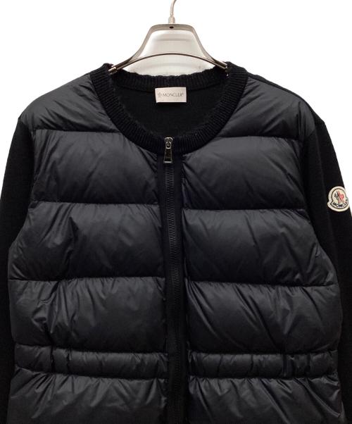 MONCLER（モンクレール）MONCLER (モンクレール) CARDIGAN TRICOT ブラック サイズ:Mの古着・服飾アイテム