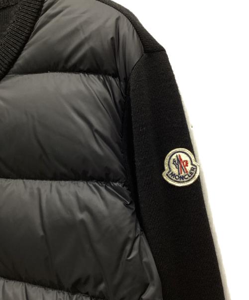 MONCLER（モンクレール）MONCLER (モンクレール) CARDIGAN TRICOT ブラック サイズ:Mの古着・服飾アイテム