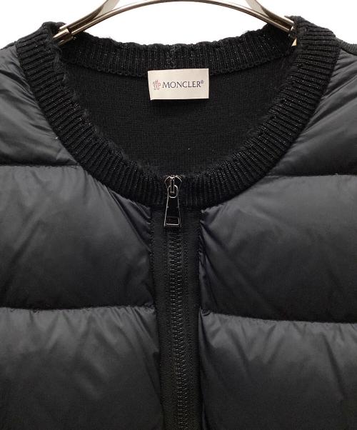 MONCLER（モンクレール）MONCLER (モンクレール) CARDIGAN TRICOT ブラック サイズ:Mの古着・服飾アイテム