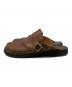 FERNAND LEATHER (フェルナンド レザー) CLOG レザーサンダル ブラウン サイズ:7 1/2：10000円