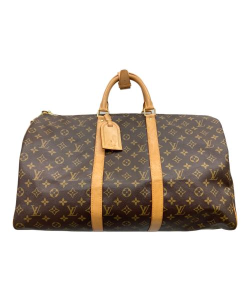 LOUIS VUITTON（ルイ ヴィトン）LOUIS VUITTON (ルイ ヴィトン) キーポル・バンドリエール50 ブラウン サイズ:-の古着・服飾アイテム