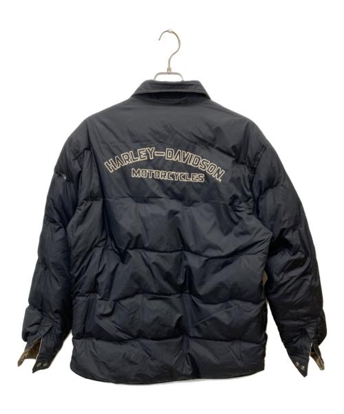 HARLEY-DAVIDSON（ハーレーダビッドソン）HARLEY-DAVIDSON (ハーレーダビッドソン) カモ柄リバーシブルジャケット カーキ×ブラック サイズ:Mの古着・服飾アイテム